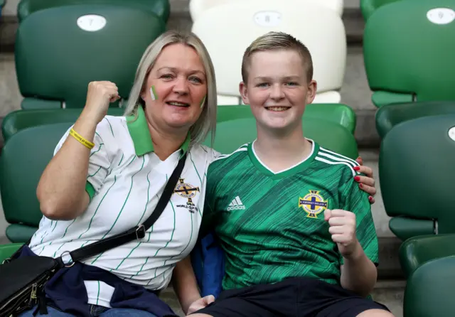 Northern Ireland supporters