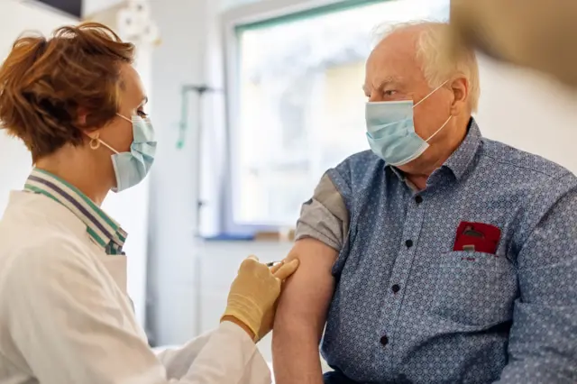 pensioner vaccine