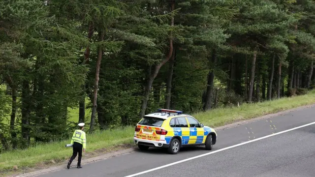 Police at scene