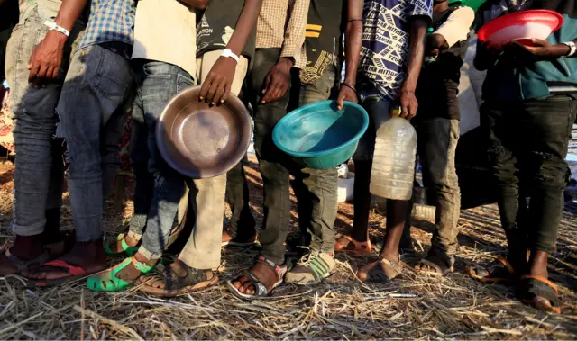 Ethiopian refugees in Sudan