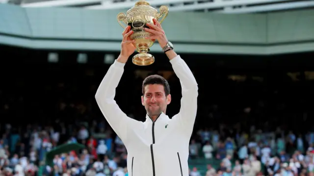 Djokovic at Wimbledon