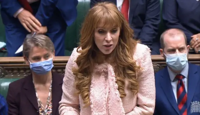 Angela Rayner in the Commons on 11 January 2022