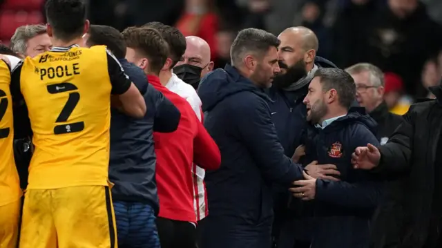 Lee Johnson fracas