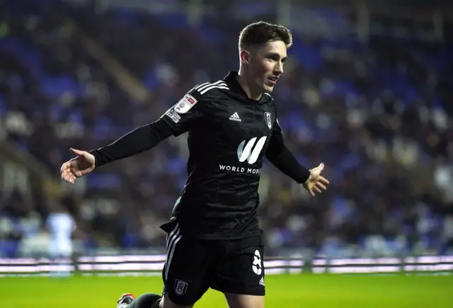 Harry Wilson celebrates