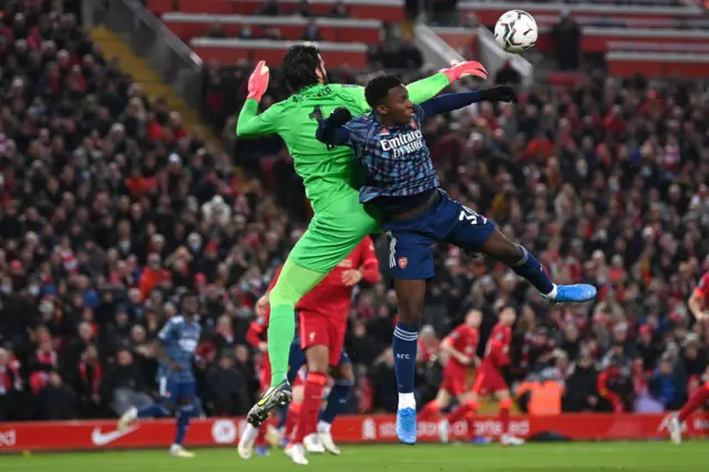 Arsenal's Eddie Nketiah