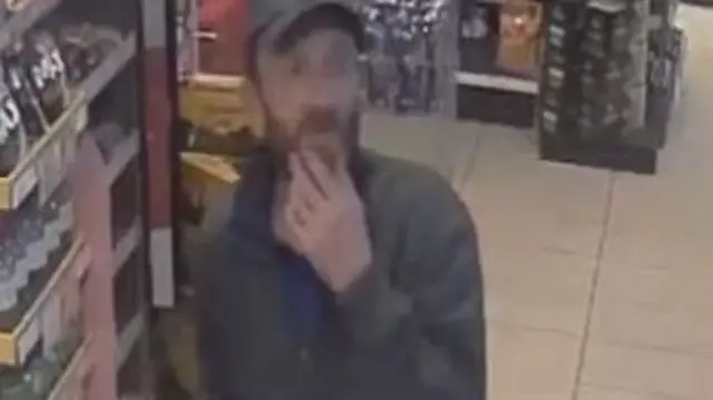 CCTV image of suspect