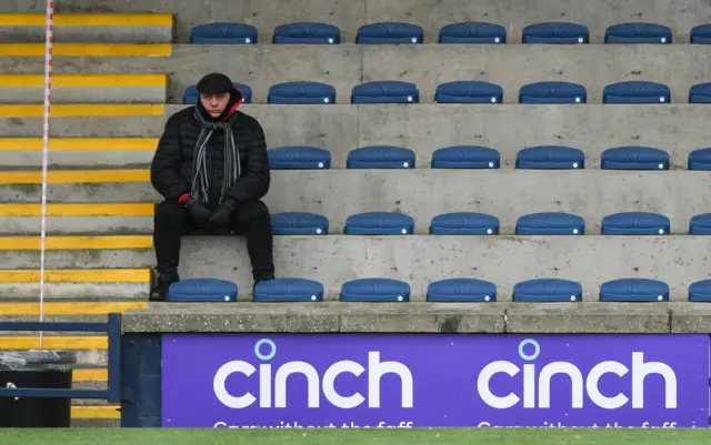 Dick Campbell looks, well, absolutely baltic