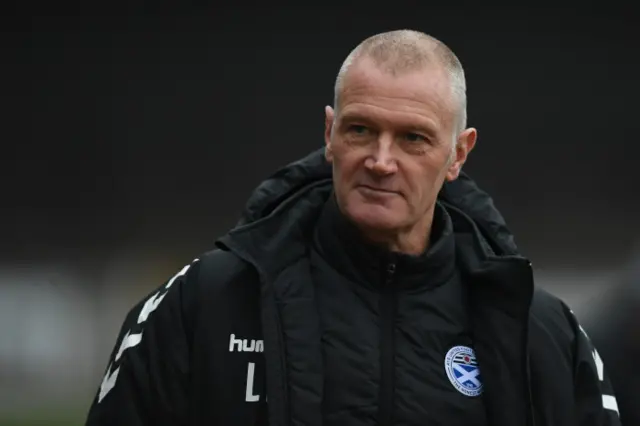 Ayr United manager Lee Bullen