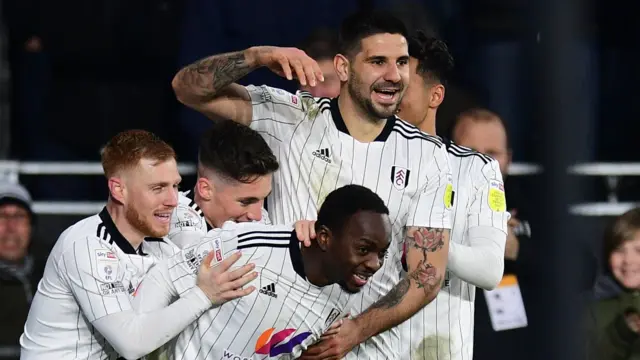 Fulham celebrate