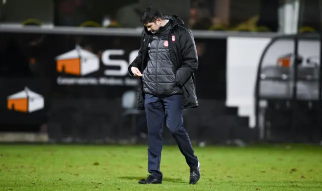 Accies boss Stuart Taylor