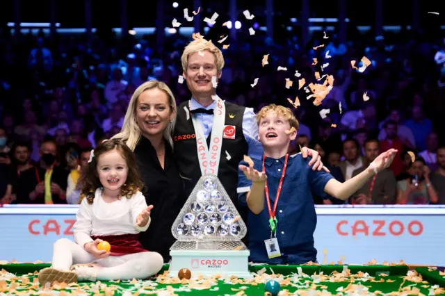 Neil Robertson & family