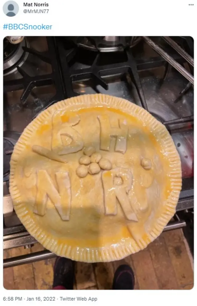 Masters pie