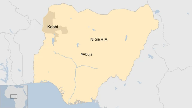 Map of Nigeria