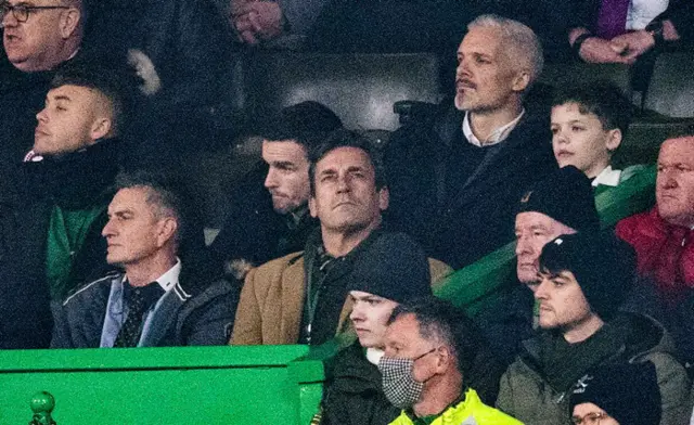 Jon Hamm at Celtic Park