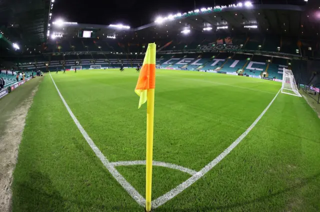 Celtic Park under the lights