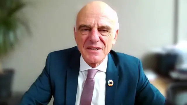 Dr David Nabarro, World Health Organisation's special envoy on Covid