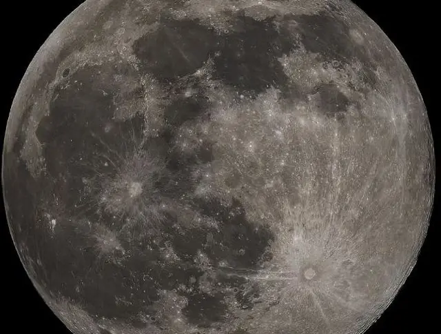 Close up of Wolf Moon