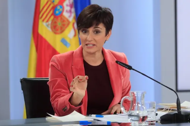 Spanish Government spokeswoman Isabel Rodriguez