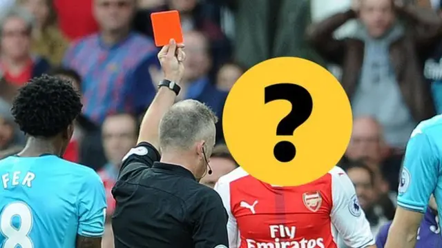 Red card quiz