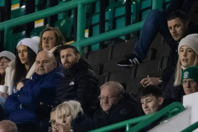 Martin Boyle in the stand