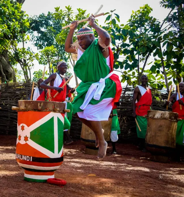 Burundi's President Evariste Ndayishimiye