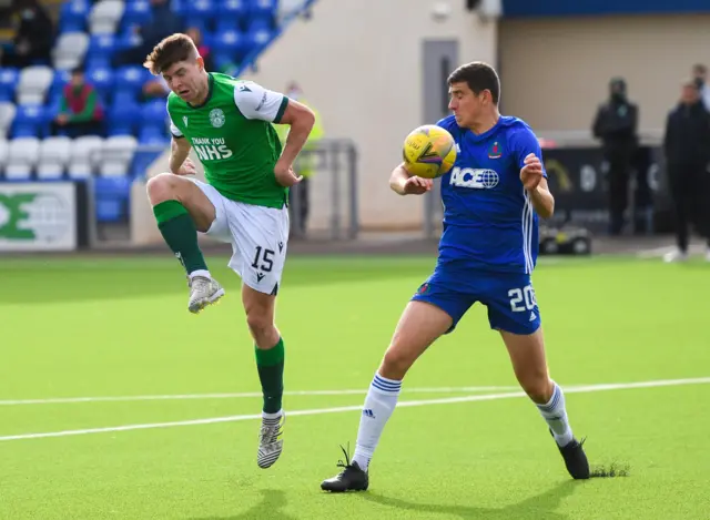 Kevin Nisbet touched in the winning goal when the teams met in 2020