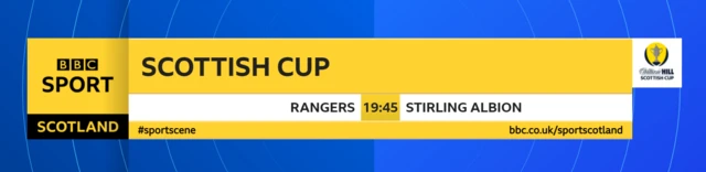 Rangers v Stirling