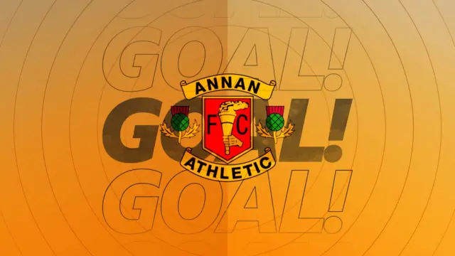 Annan Athletic goal