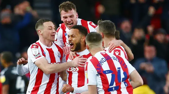 Stoke celebrate