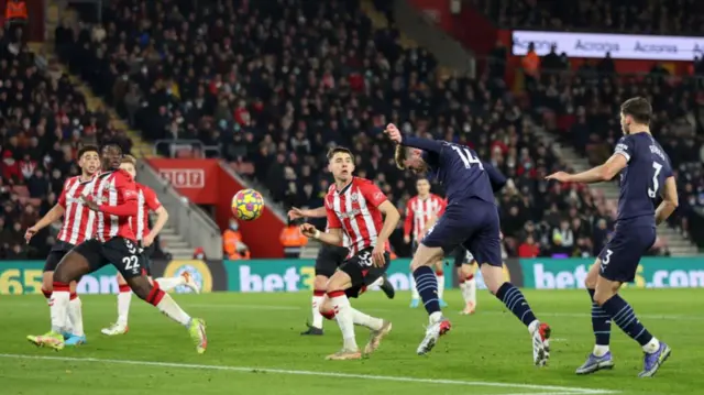 Aymeric Laporte scores v Southampton