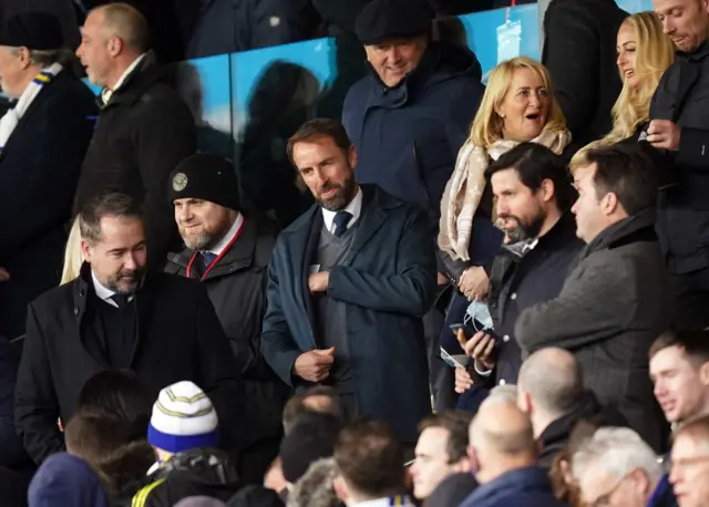 Gareth Southgate at Elland Road