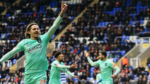 Huddersfield celebrate