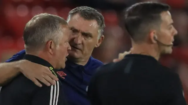 Tony Mowbray and Chris Wilder