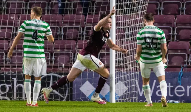 John Souttar was the Hearts hero when Celtic were last at Tynecastle