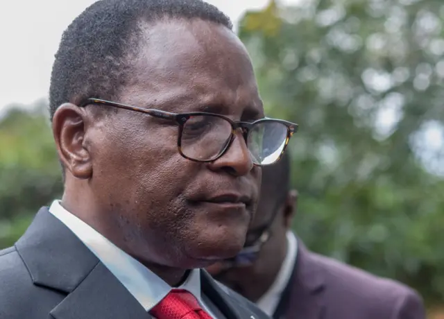 Malawi's President Lazarus Chakwera