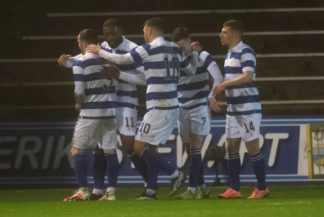 Morton celebrate Gozie Ugwu's opener