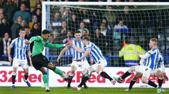 Jacob Brown scores for Stoke