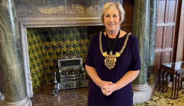 Liberal Democrat councillor Gail Smith, the 124th Lord Mayor of Sheffield.