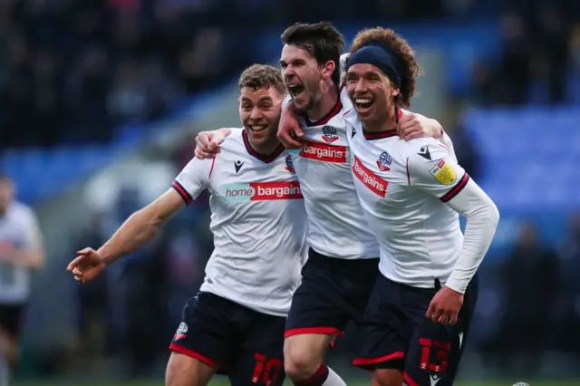 Bolton celebrate