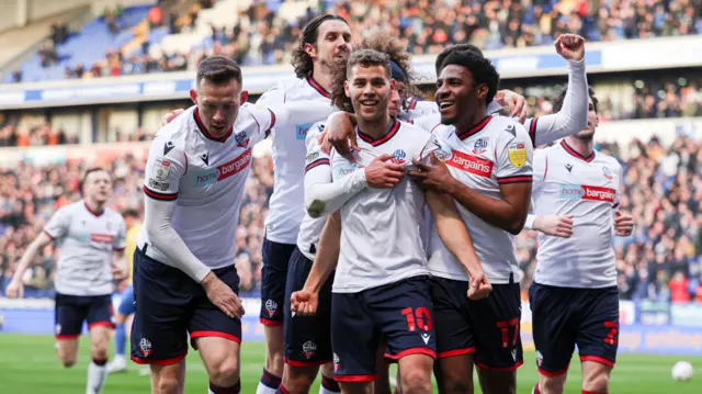 Bolton celebrate