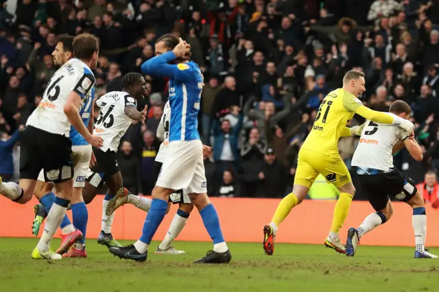 Derby celebrate