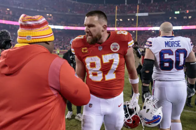 Kansas City's Travis Kelce.