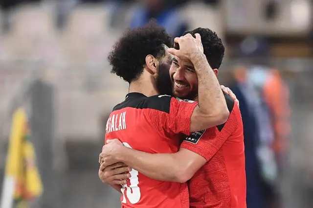 Mo Salah and Salah and Trezeguet