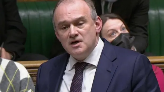 Lib Dem leader Ed Davey