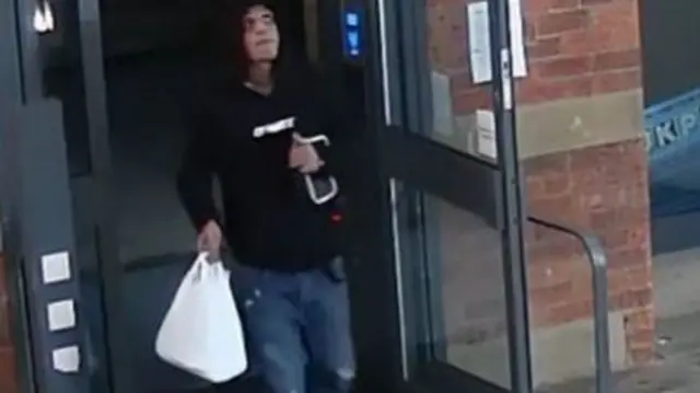 CCTV image of suspect