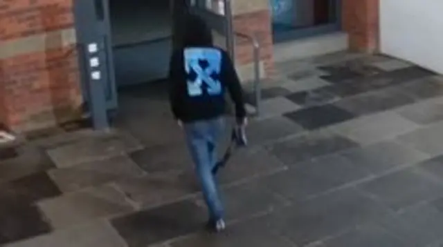 CCTV image of suspect