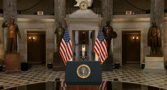 Biden's podium