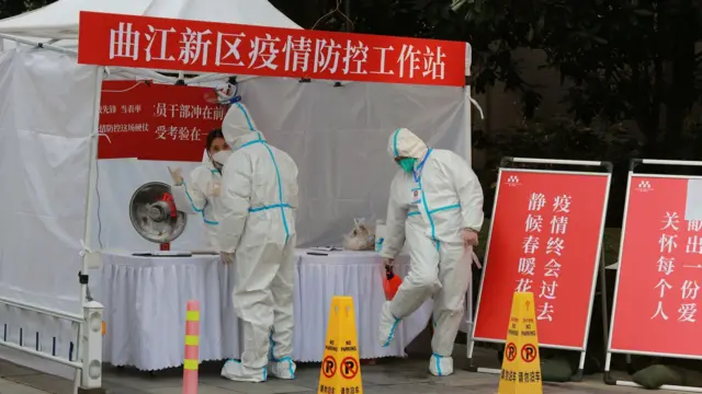 Virus measures in Xi'an