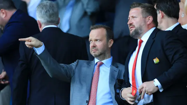 Richard Arnold (right) will replace Ed Woodward (left)