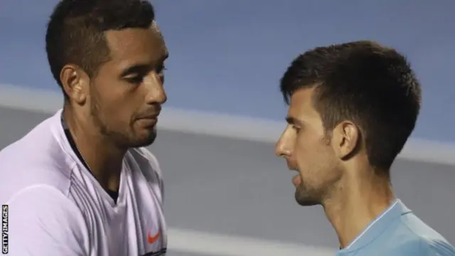 Nick Kyrgios and Novak Djokovic have had a fraught relationship in recent years